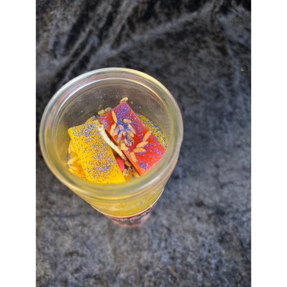 Red and Yellow Adam and Eve Attraction 7-Day Spiritual Candle - Picture 2 of 5